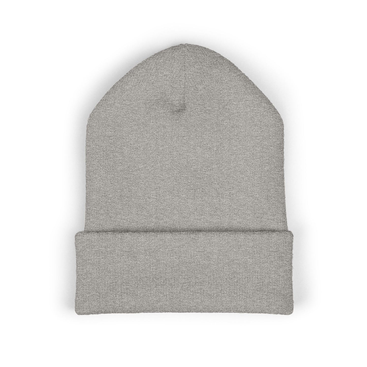 Embroidered "Sewn & Sent" Classic Cuffed Beanie — Cozy Knit Hat for Crafters