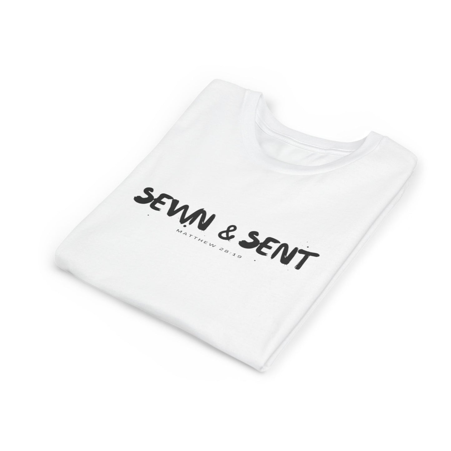 Youth Tee - "Sewn & Sent" Graphic Shirt for Young Crafters